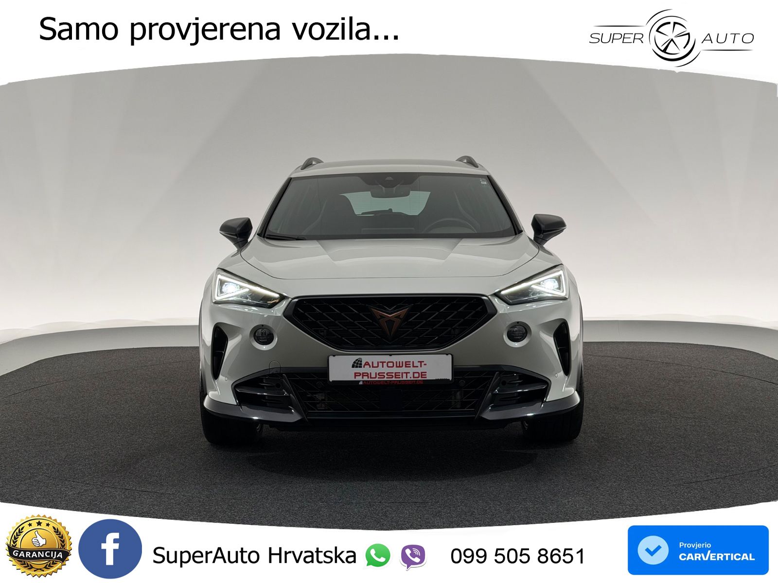 Cupra Formentor VZ5 2.5 TSI (390 KS) 4Drive DSG LED+GR SJED+ACC