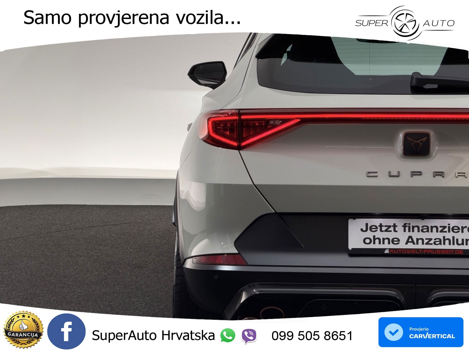 Cupra Formentor VZ5 2.5 TSI (390 KS) 4Drive DSG LED+GR SJED+ACC