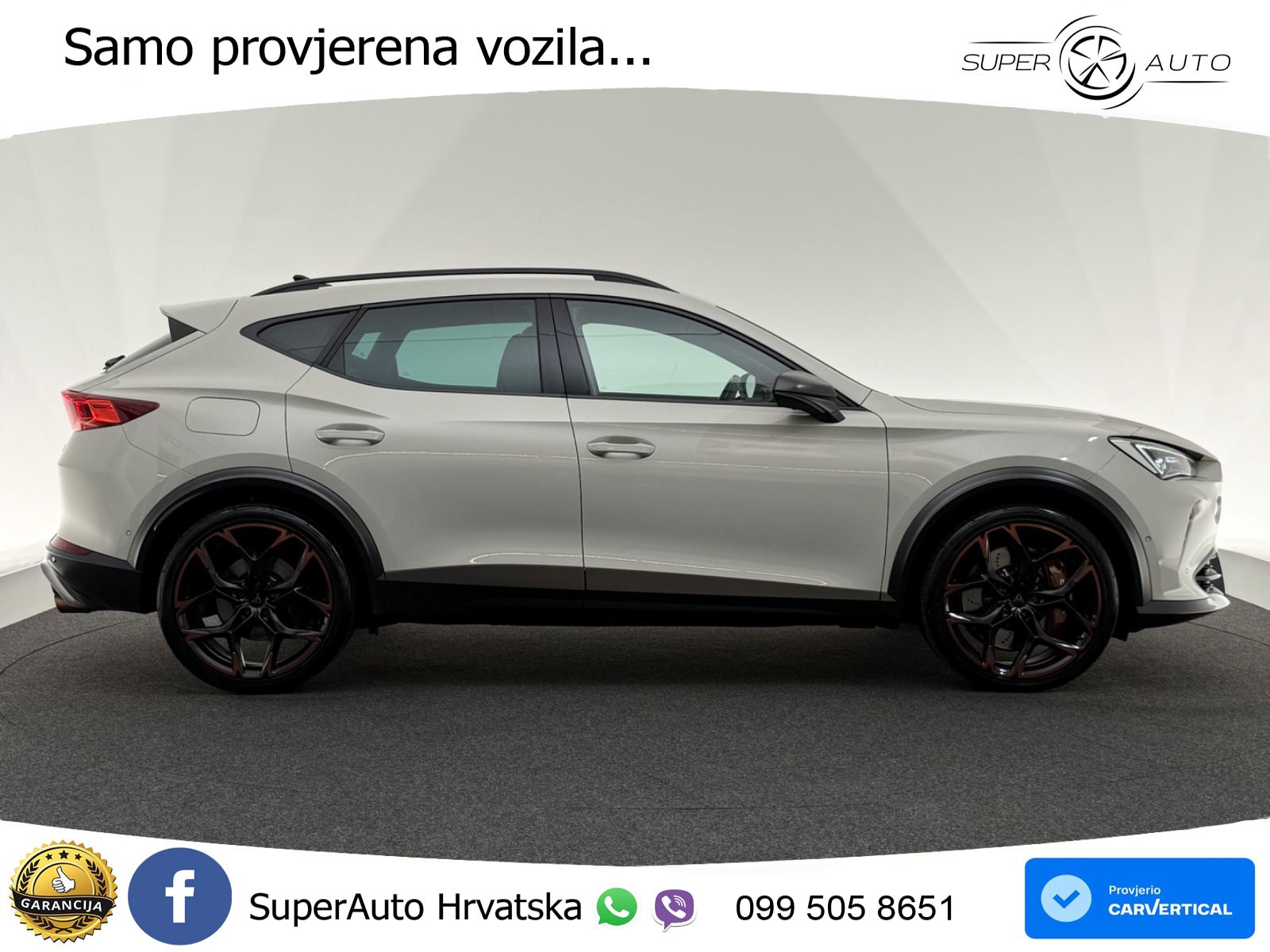 Cupra Formentor VZ5 2.5 TSI (390 KS) 4Drive DSG LED+GR SJED+ACC