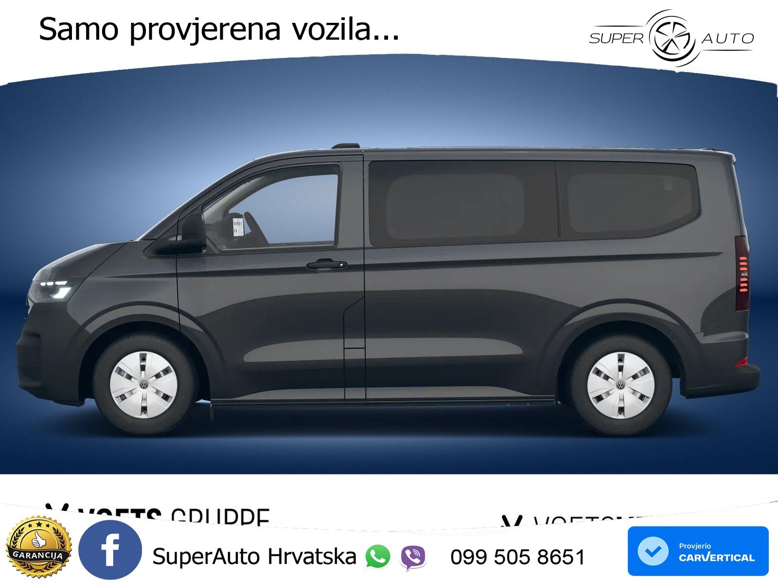 Volkswagen Transporter Caravelle KR 2.0 TDI LED+SHZ+KLIMA 110 KS