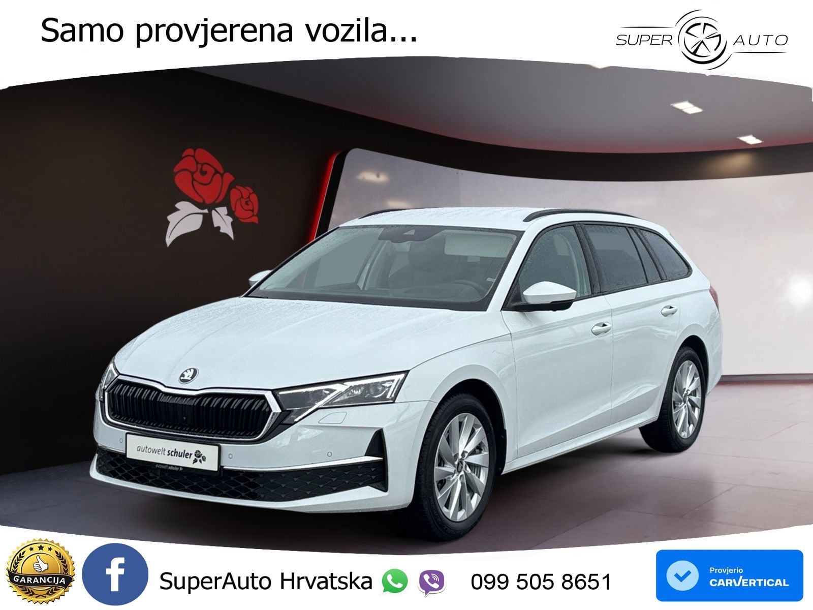 Škoda Octavia Combi 2.0 TDI (150 KS) DSG Selection LED+GR SJED+ACC