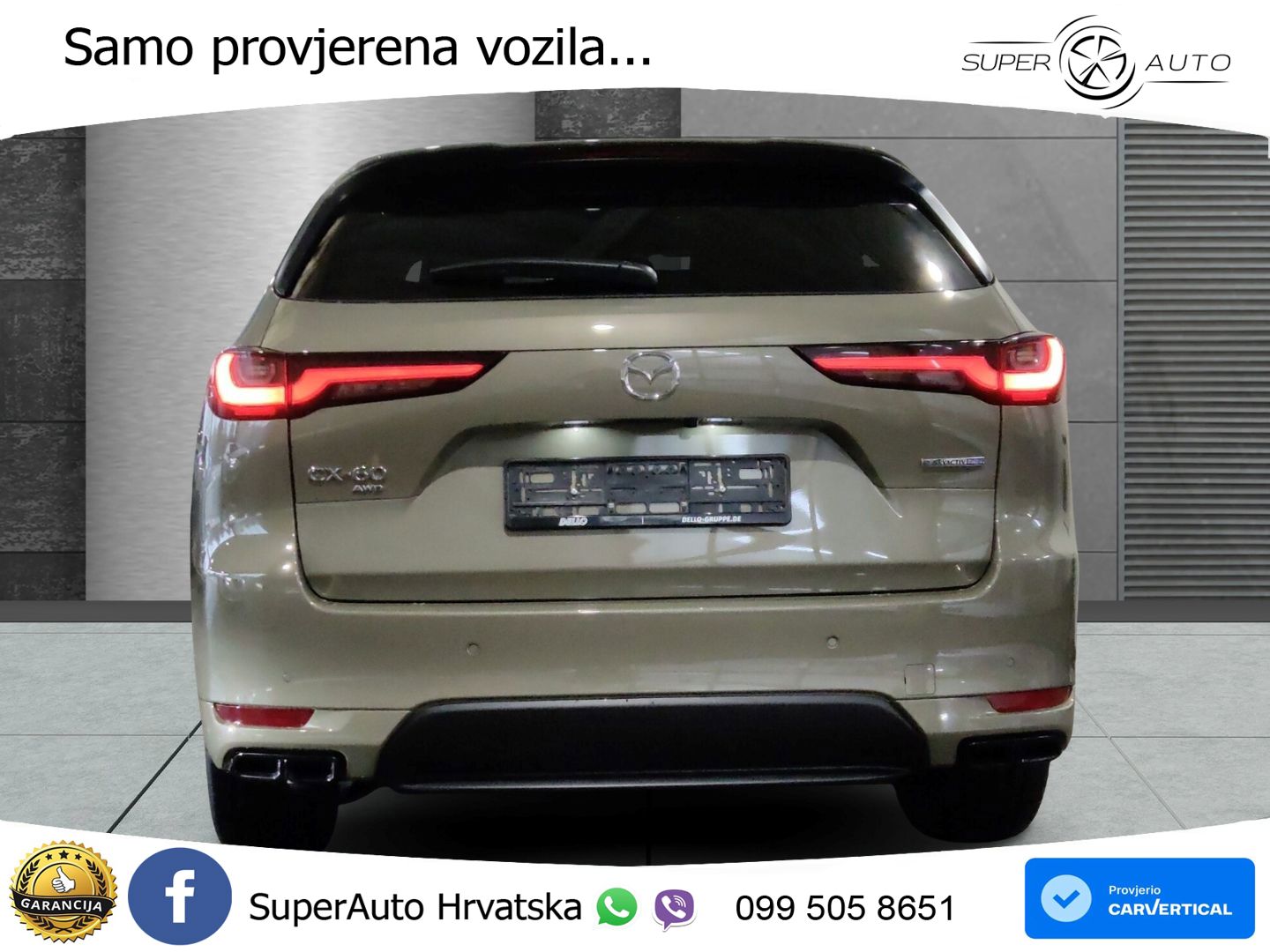 Mazda CX-60 2.5 e-Skyactiv (328 KS) AWD Automatic MATRIX+GR SJED+KAM