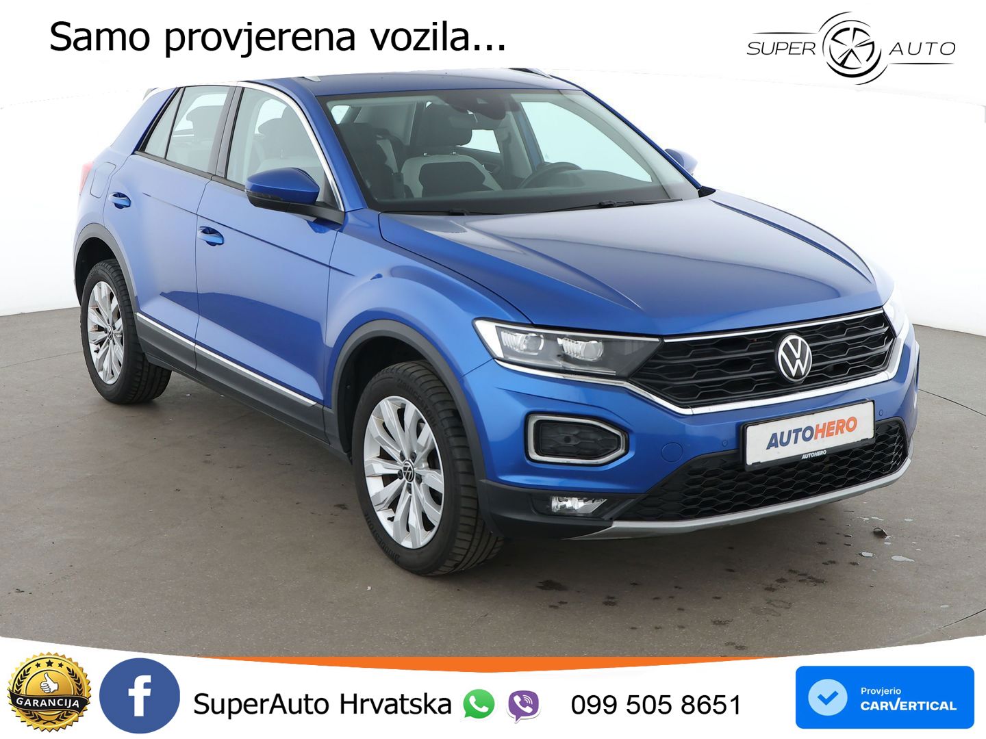 Volkswagen T-Roc 1.5 TSI (150 KS) DSG LED+GR SJED+ACC