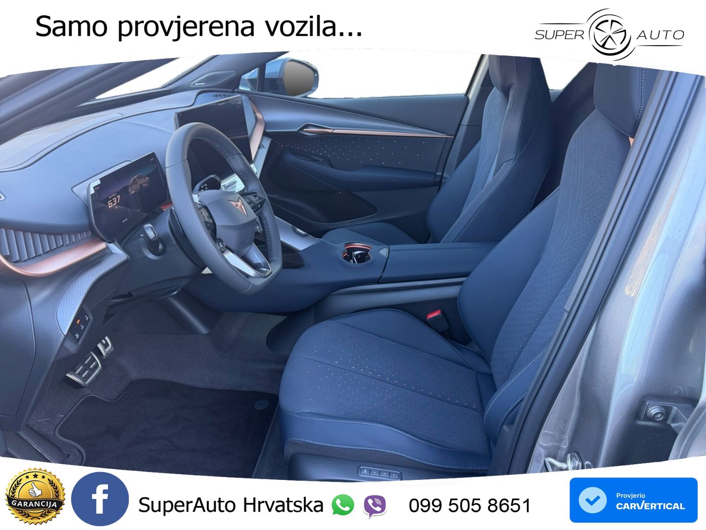 Cupra Tavascan 82 kWh (286 KS) LED+GR SJED+ACC