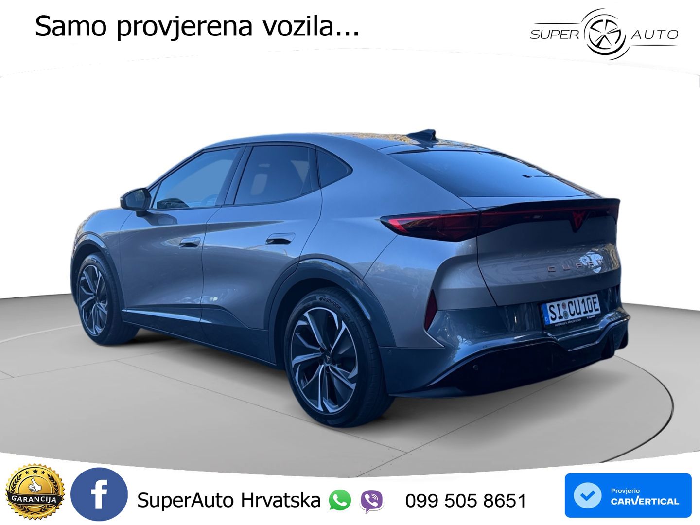 Cupra Tavascan 82 kWh (286 KS) LED+GR SJED+ACC