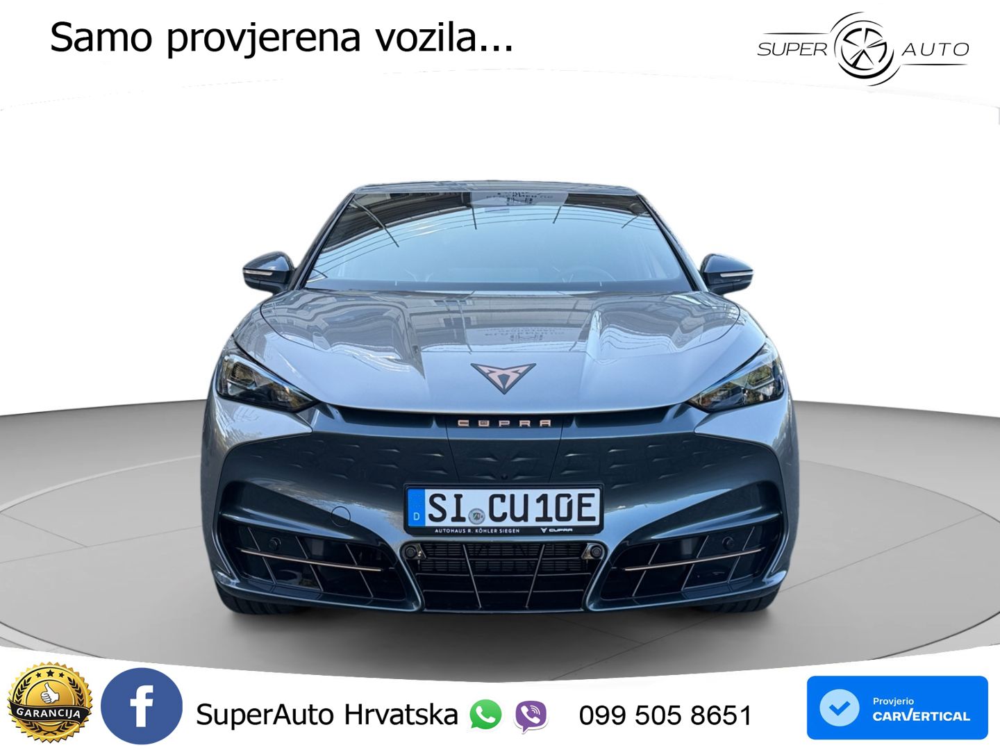 Cupra Tavascan 82 kWh (286 KS) LED+GR SJED+ACC
