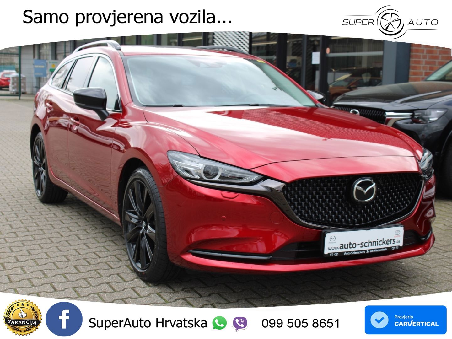 Mazda 6 Sport Combi 2.5 SKYACTIV-G (194 KS) SKYACTIV-Drive LED+GR SJED+ACC