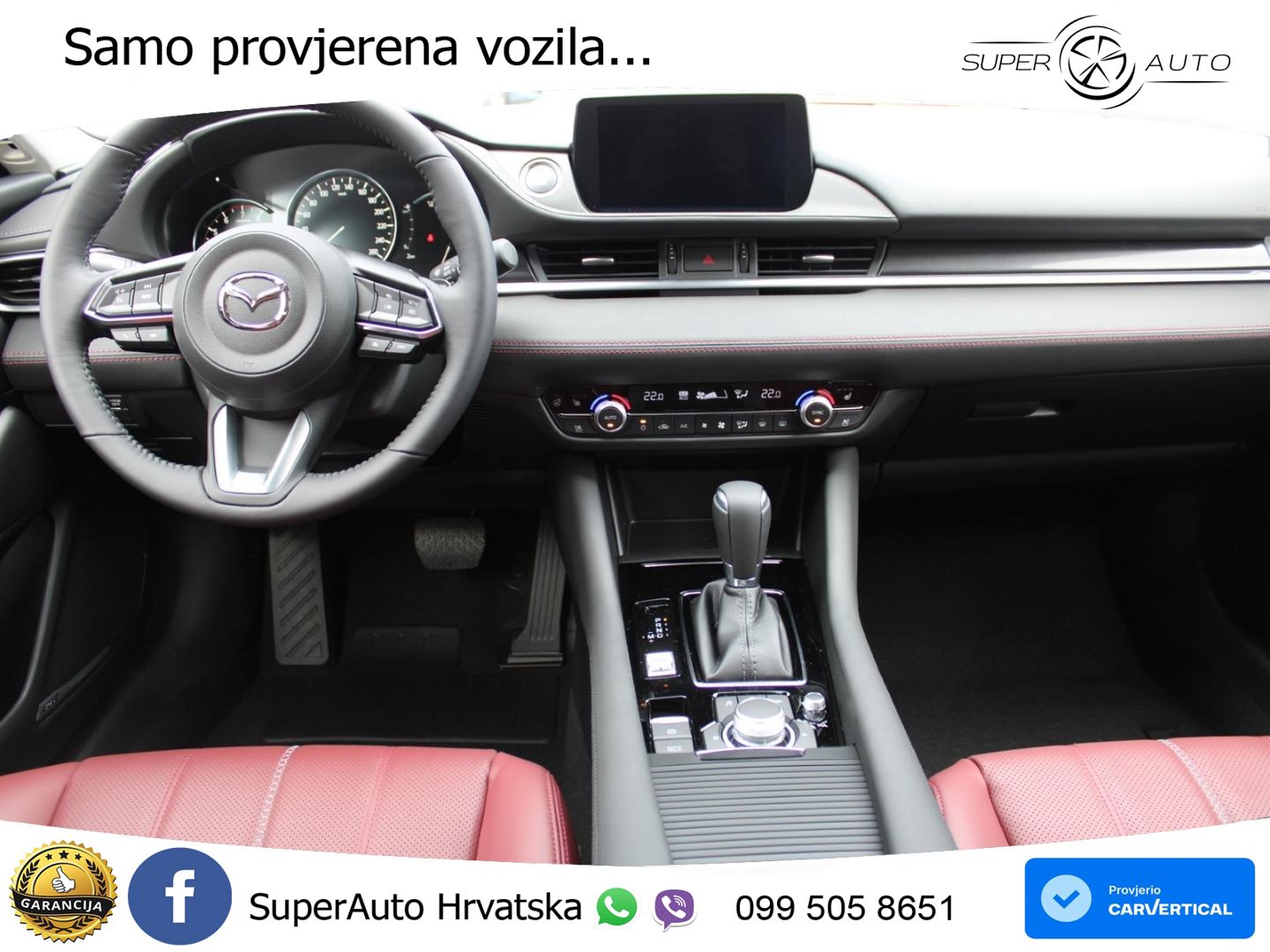Mazda 6 Sport Combi 2.5 SKYACTIV-G (194 KS) SKYACTIV-Drive LED+GR SJED+ACC