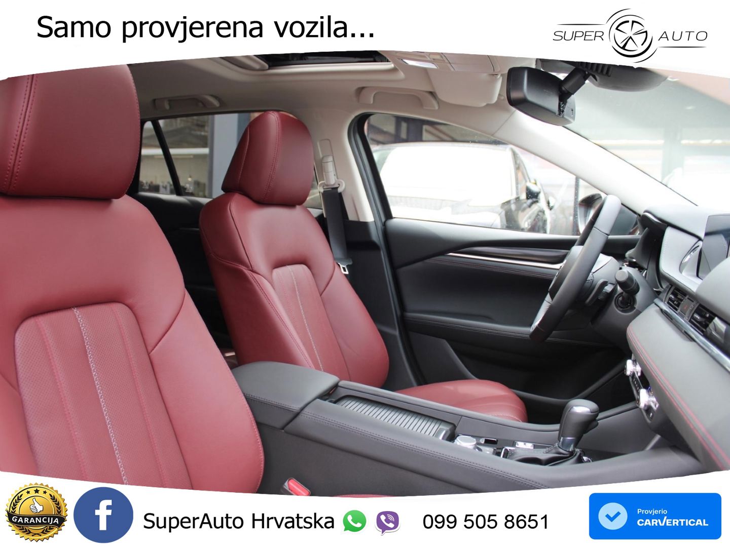 Mazda 6 Sport Combi 2.5 SKYACTIV-G (194 KS) SKYACTIV-Drive LED+GR SJED+ACC