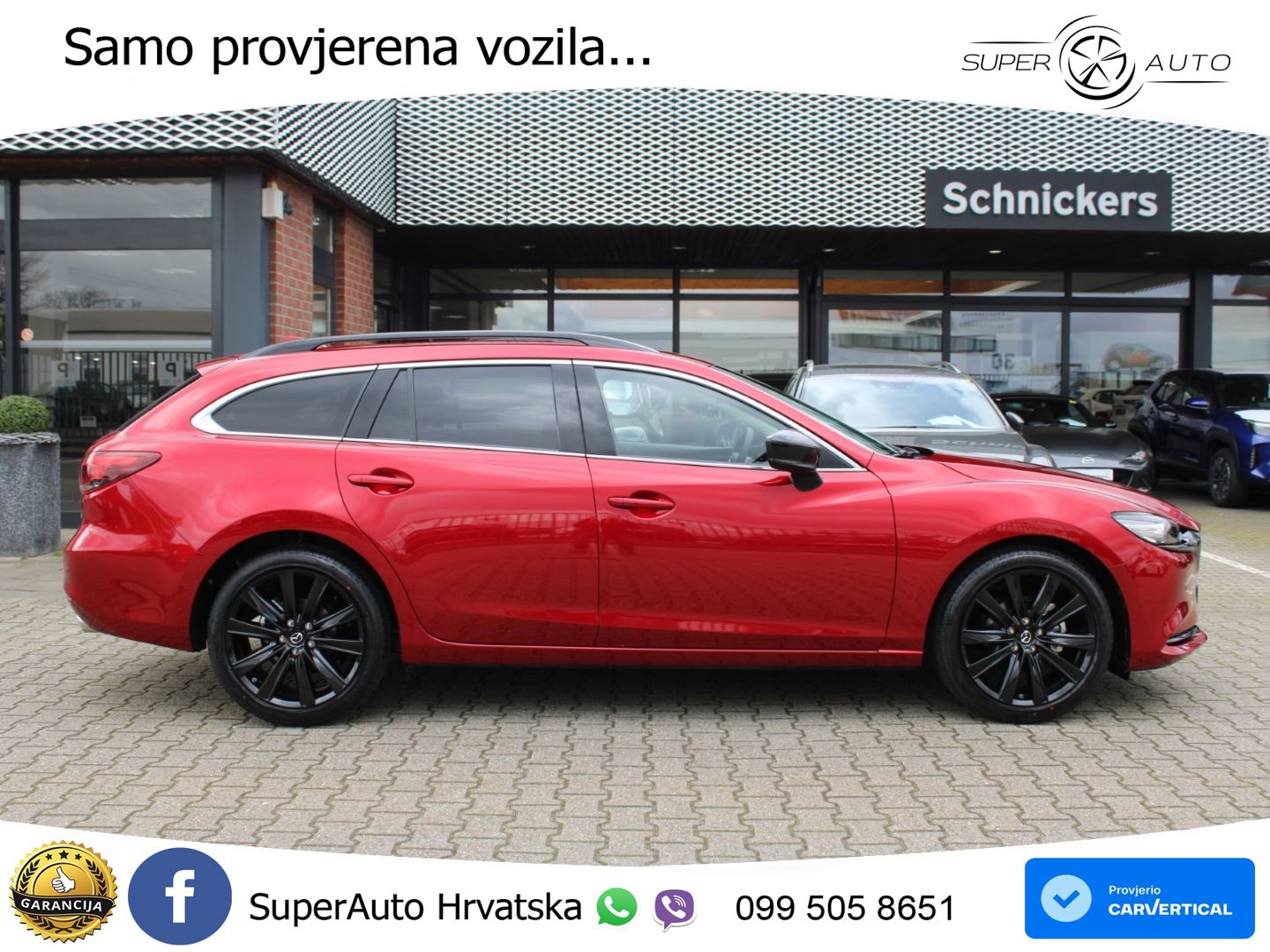 Mazda 6 Sport Combi 2.5 SKYACTIV-G (194 KS) SKYACTIV-Drive LED+GR SJED+ACC