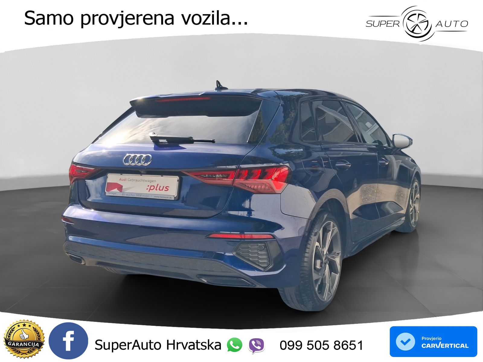 Audi A3 35 TFSI (150 KS) S line
