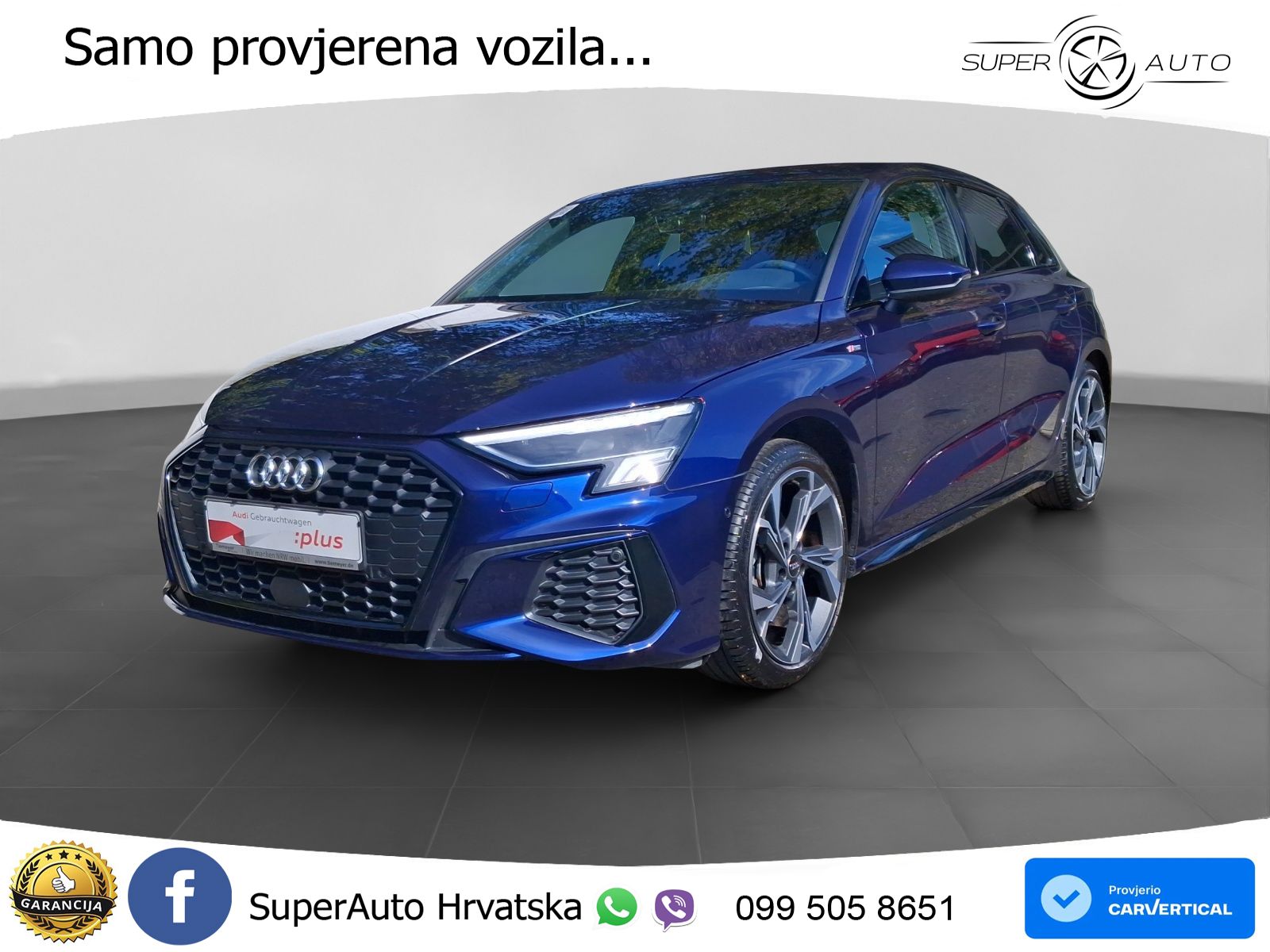 Audi A3 35 TFSI (150 KS) S line