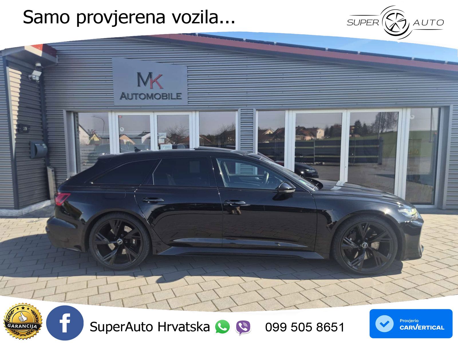 Audi RS6 Avant 4.0 TFSI V8 (600 KS) quattro Tiptronic LED+GR SJED+ACC
