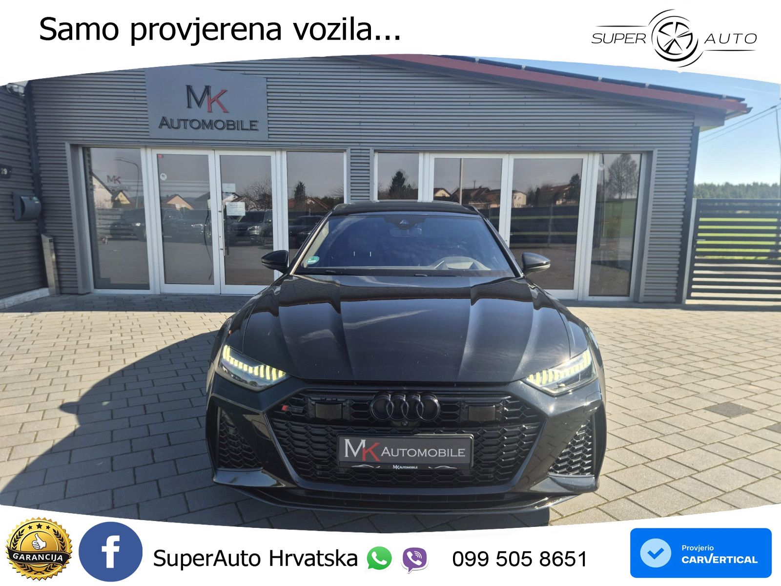 Audi RS6 Avant 4.0 TFSI V8 (600 KS) quattro Tiptronic LED+GR SJED+ACC