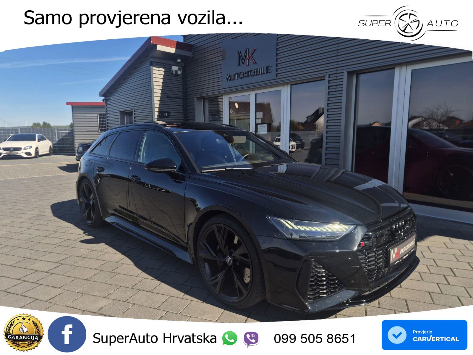 Audi RS6 Avant 4.0 TFSI V8 (600 KS) quattro Tiptronic LED+GR SJED+ACC