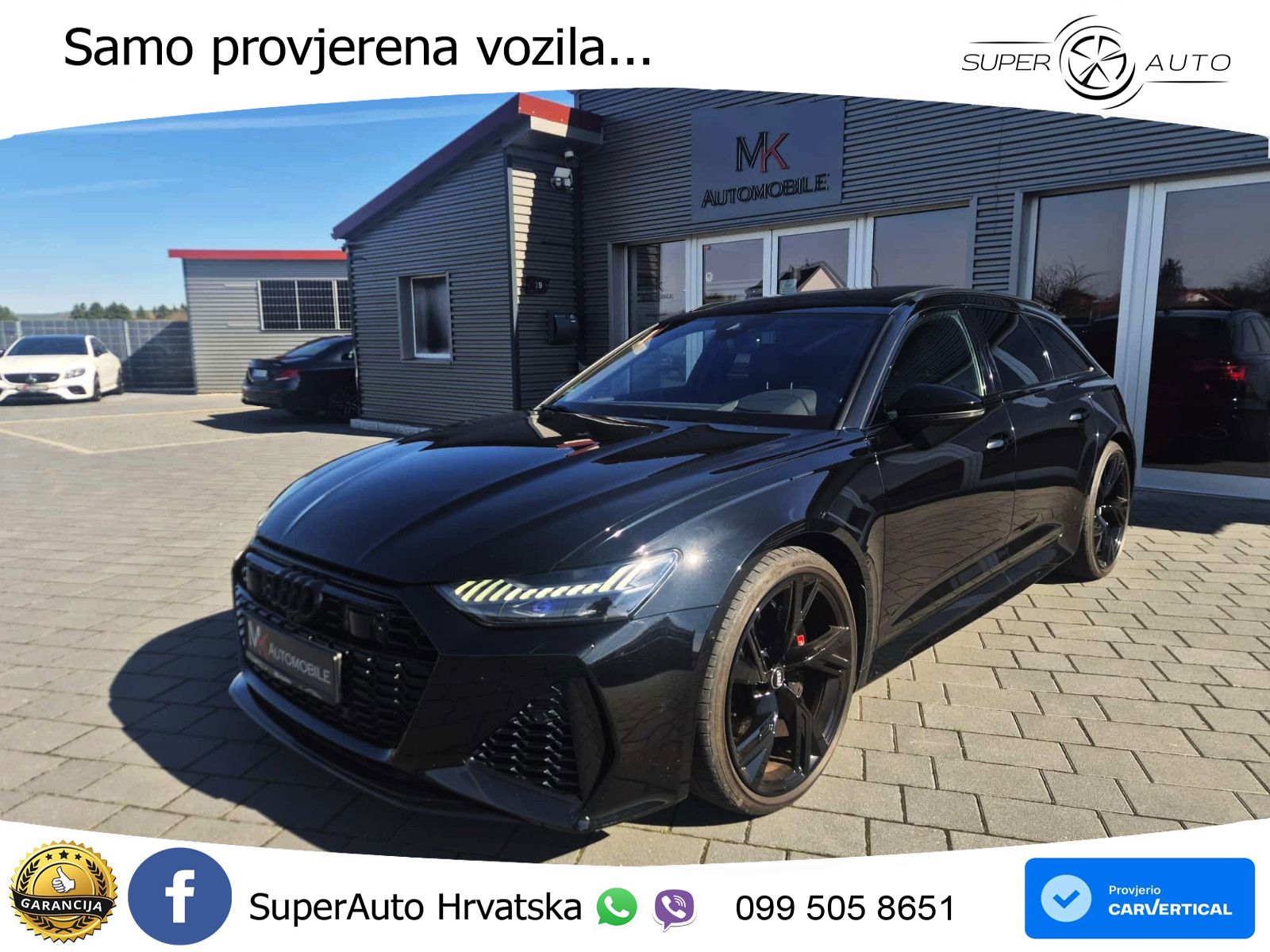Audi RS6 Avant 4.0 TFSI V8 (600 KS) quattro Tiptronic LED+GR SJED+ACC