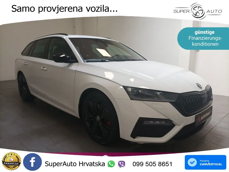 Škoda Octavia Combi RS 2.0 TSI (245 KS) DSG LED+GR SJED+ACC