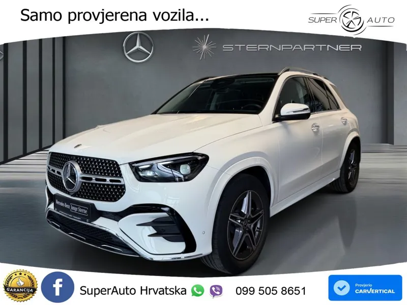 Mercedes GLE 300d (269 KS) EQ Boost 4MATIC 9G-TRONIC AMG ZRAČNI+ACC+GR SJED+360+PANO