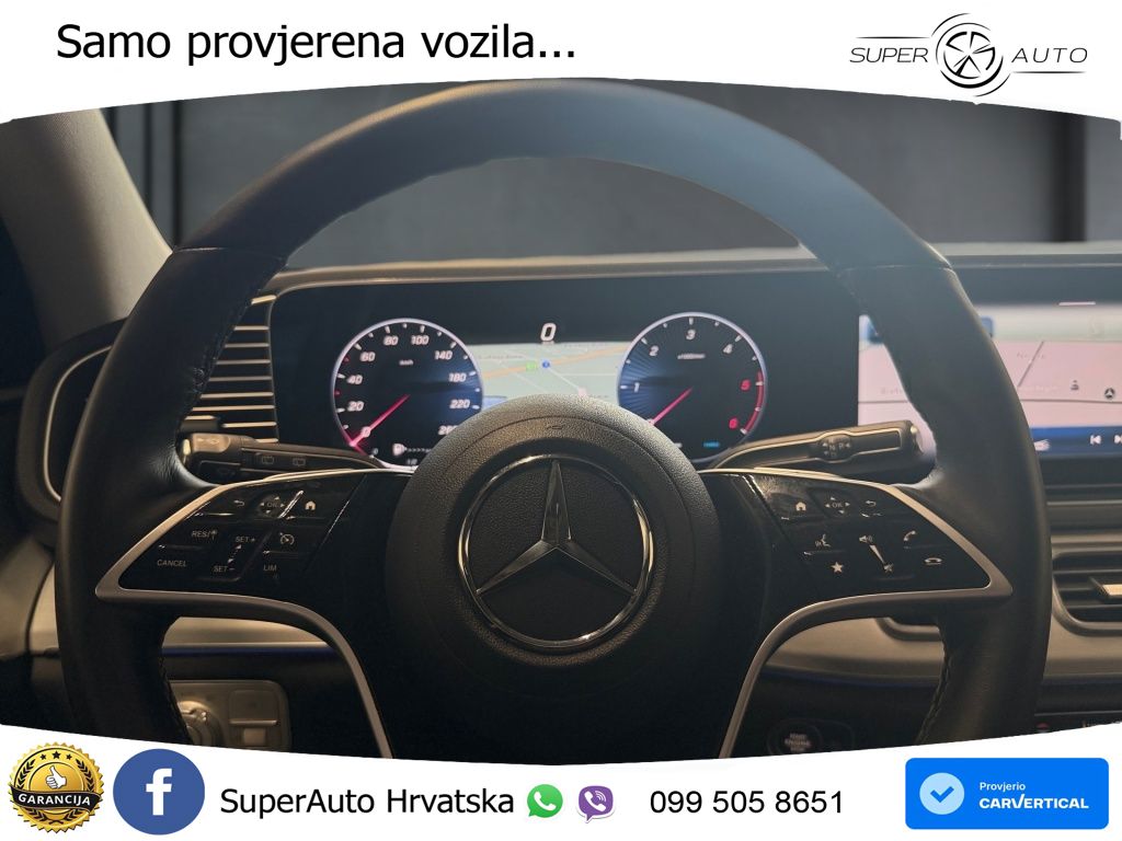 Mercedes GLE 300d (269 KS) EQ Boost 4MATIC 9G-TRONIC AMG ZRAČNI+ACC+GR SJED+360+PANO