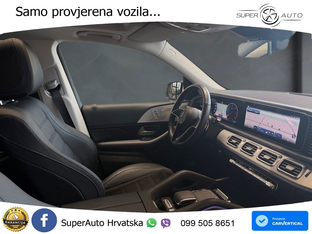 Mercedes GLE 300d (269 KS) EQ Boost 4MATIC 9G-TRONIC AMG ZRAČNI+ACC+GR SJED+360+PANO