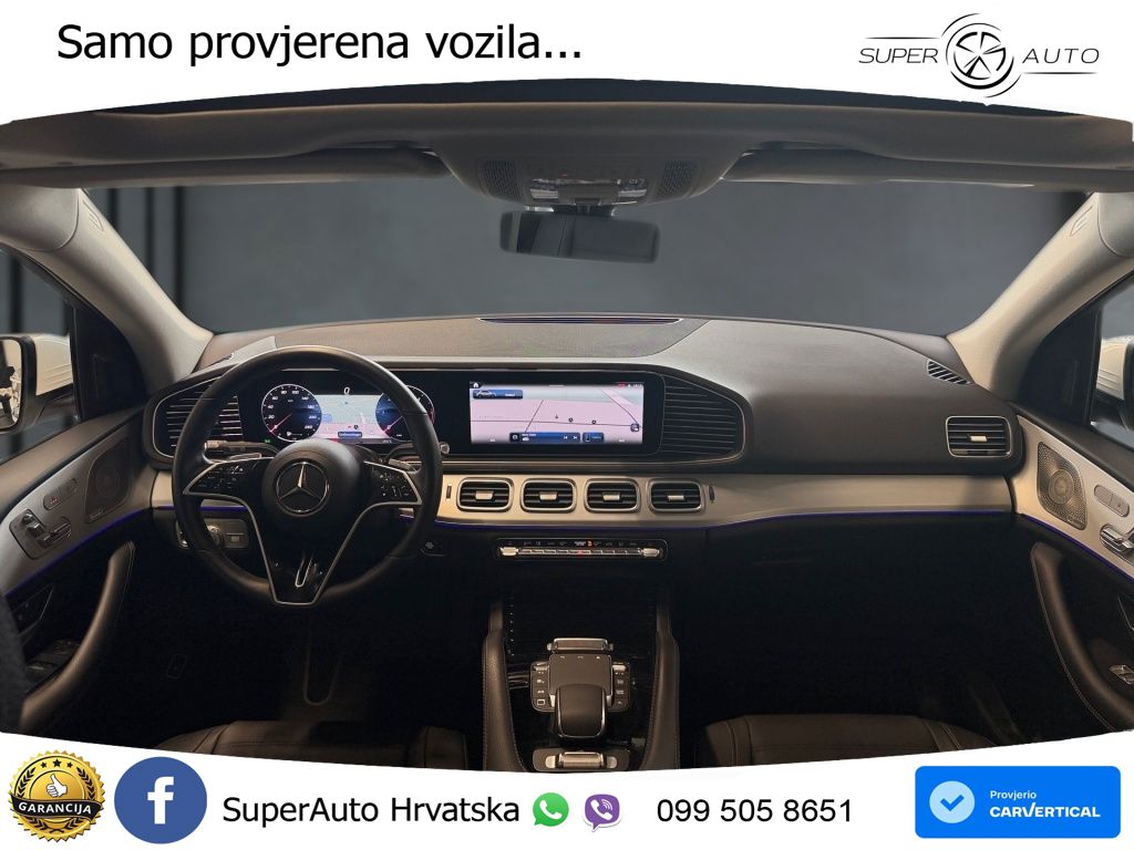 Mercedes GLE 300d (269 KS) EQ Boost 4MATIC 9G-TRONIC AMG ZRAČNI+ACC+GR SJED+360+PANO