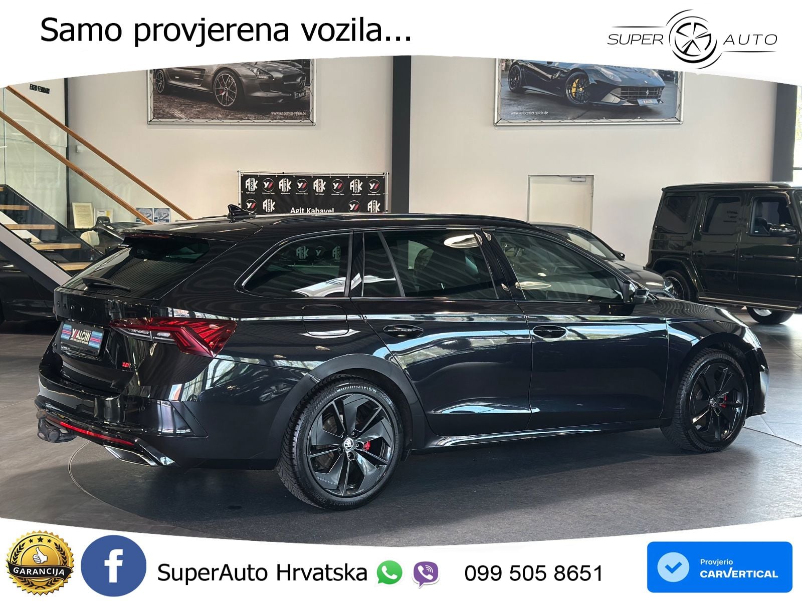 Škoda Octavia Combi RS 2.0 TDI (200 KS) 4x4 DSG LED+GR SJED+ACC