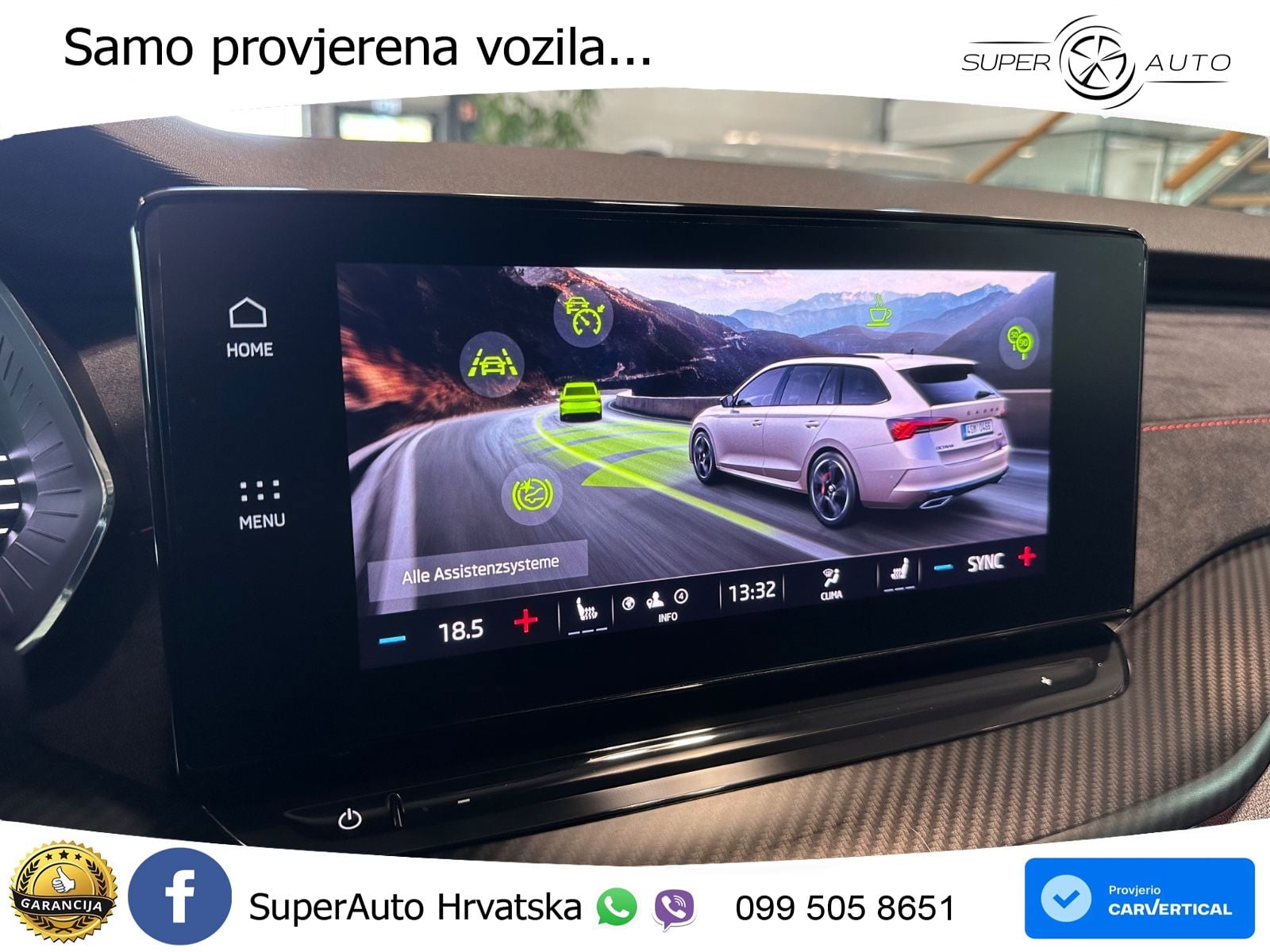 Škoda Octavia Combi RS 2.0 TDI (200 KS) 4x4 DSG LED+GR SJED+ACC