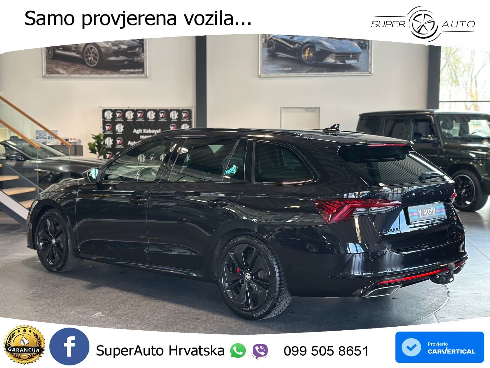 Škoda Octavia Combi RS 2.0 TDI (200 KS) 4x4 DSG LED+GR SJED+ACC