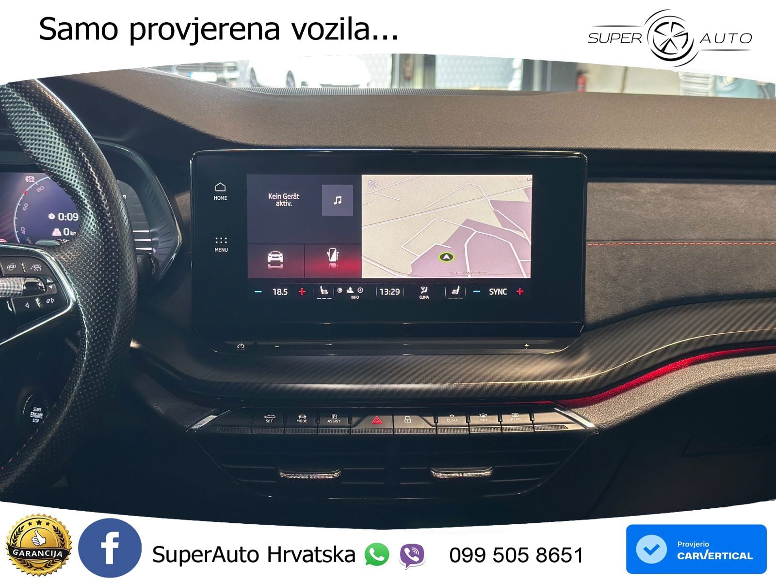 Škoda Octavia Combi RS 2.0 TDI (200 KS) 4x4 DSG LED+GR SJED+ACC