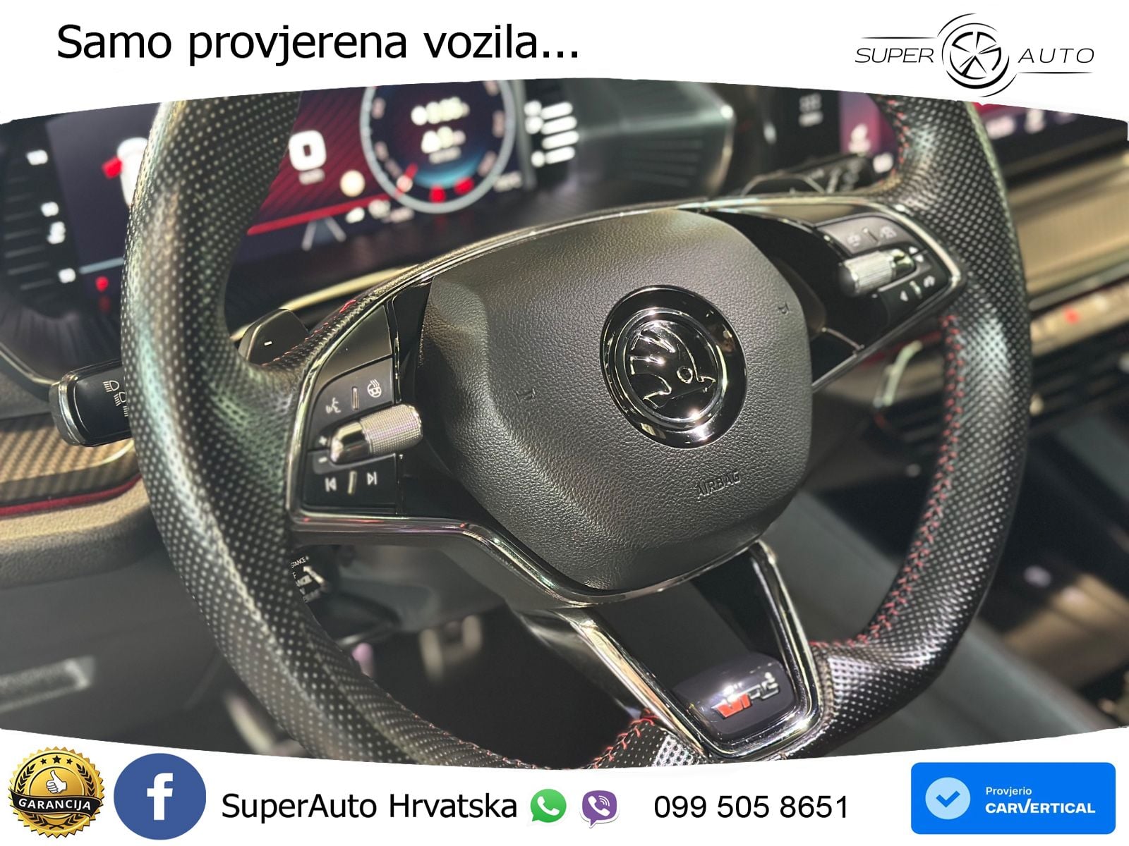 Škoda Octavia Combi RS 2.0 TDI (200 KS) 4x4 DSG LED+GR SJED+ACC