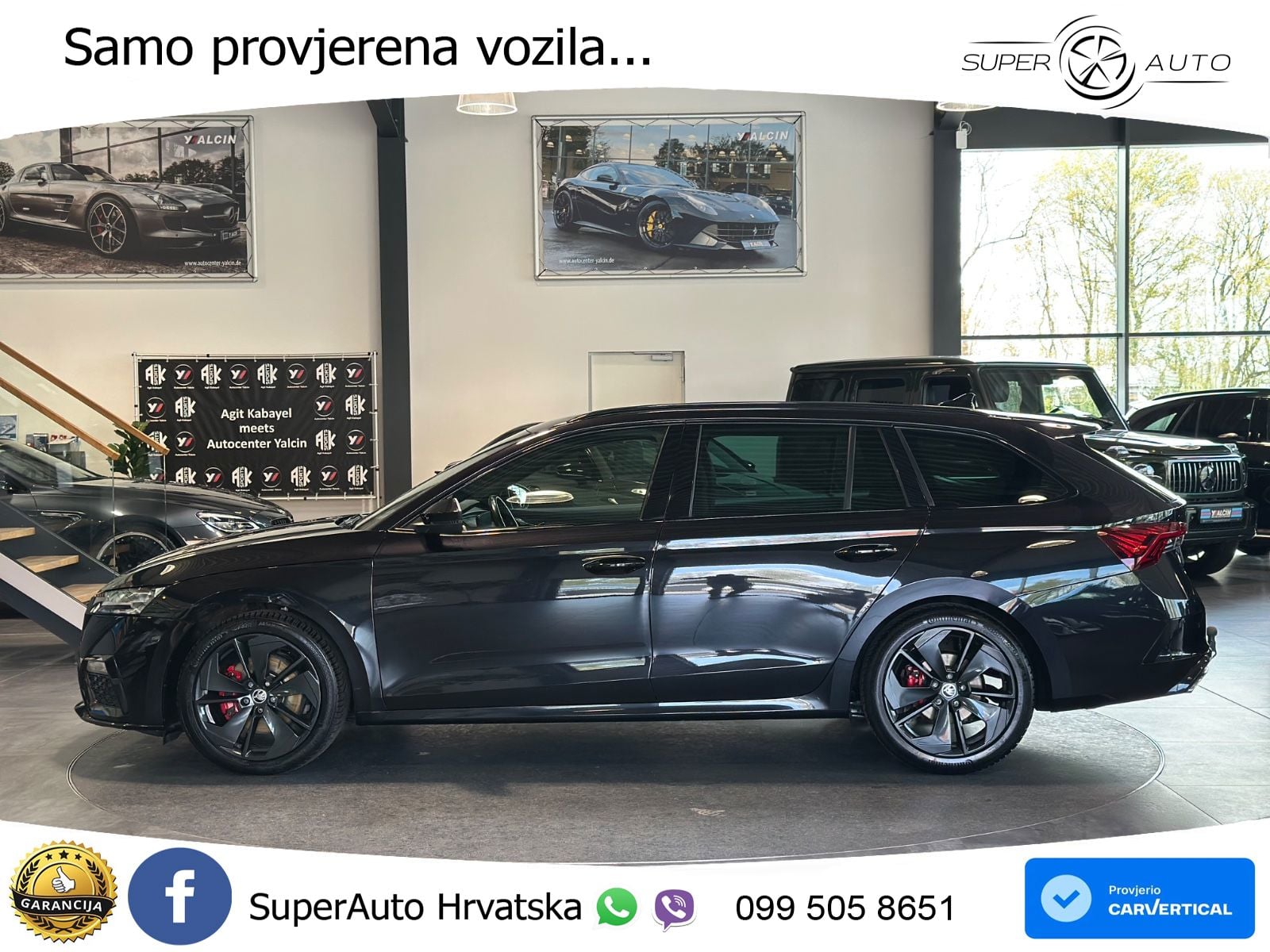 Škoda Octavia Combi RS 2.0 TDI (200 KS) 4x4 DSG LED+GR SJED+ACC