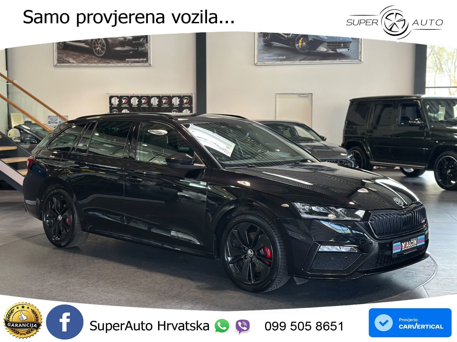 Škoda Octavia Combi RS 2.0 TDI (200 KS) 4x4 DSG LED+GR SJED+ACC