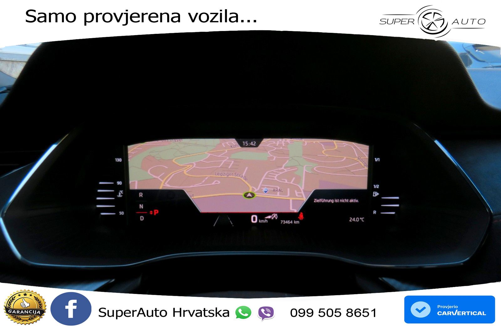 Škoda Octavia Combi RS 2.0 TDI (200 KS) 4x4 DSG LED+GR SJED+ACC