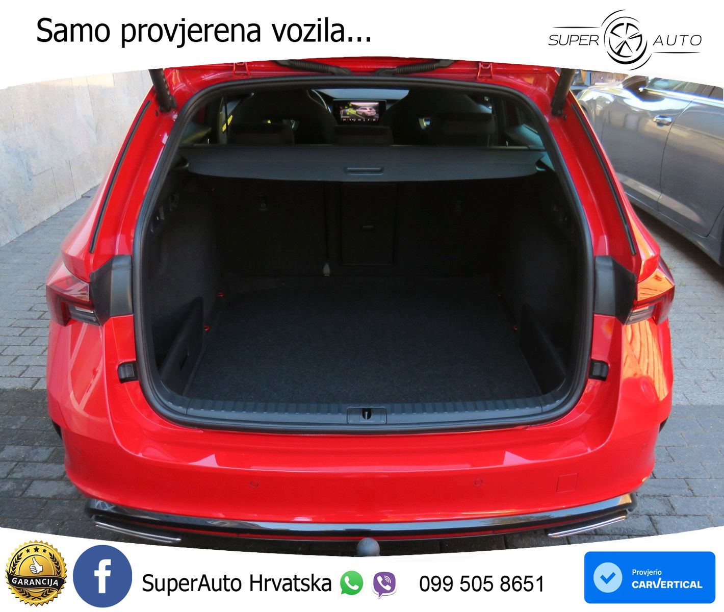 Škoda Octavia Combi RS 2.0 TDI (200 KS) 4x4 DSG LED+GR SJED+ACC