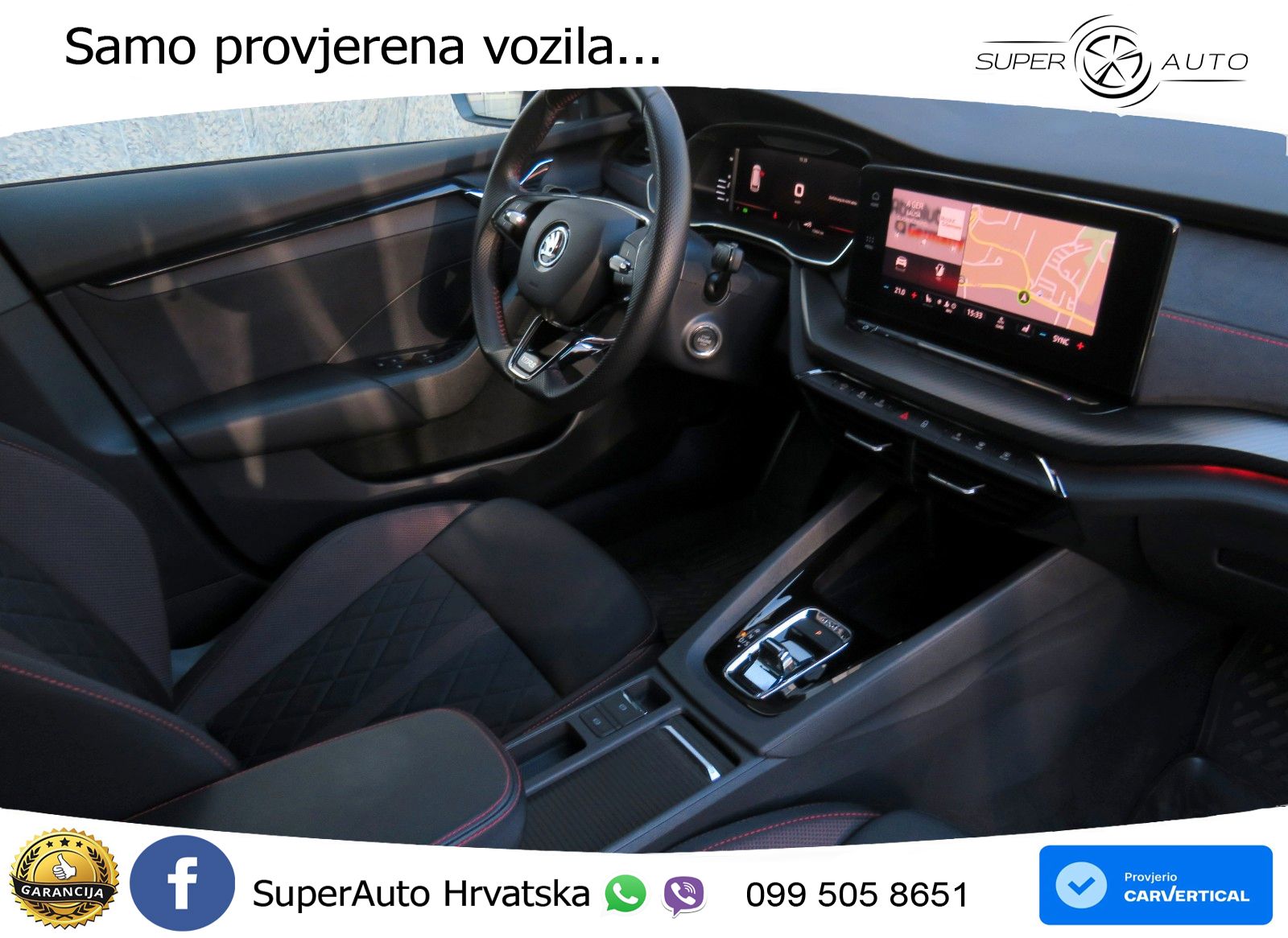 Škoda Octavia Combi RS 2.0 TDI (200 KS) 4x4 DSG LED+GR SJED+ACC