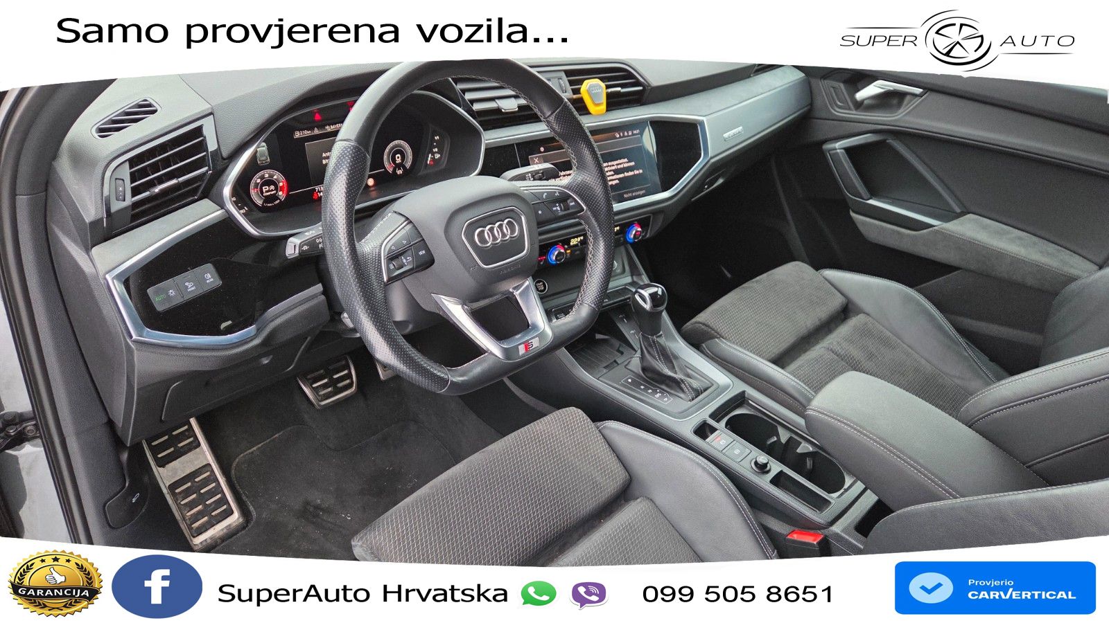 Audi Q3 40 TDI (200 KS) quattro S tronic S line MATRIX+GR SJED+KAM