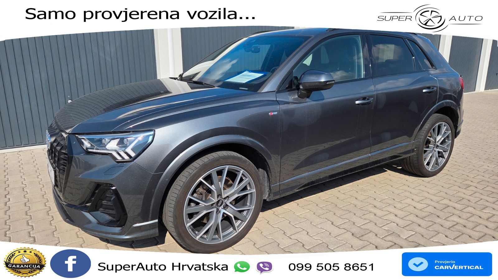 Audi Q3 40 TDI (200 KS) quattro S tronic S line MATRIX+GR SJED+KAM