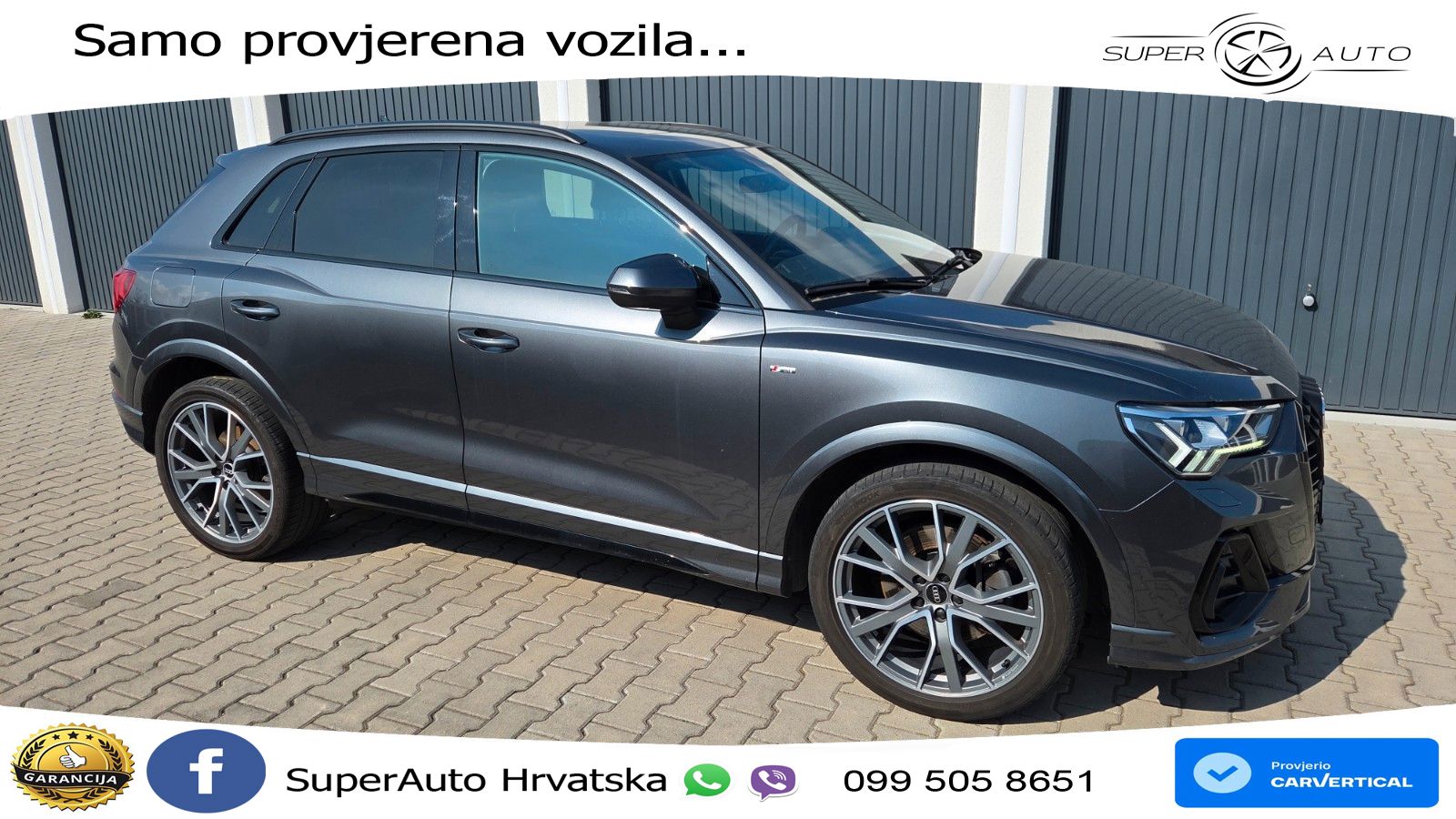 Audi Q3 40 TDI (200 KS) quattro S tronic S line MATRIX+GR SJED+KAM