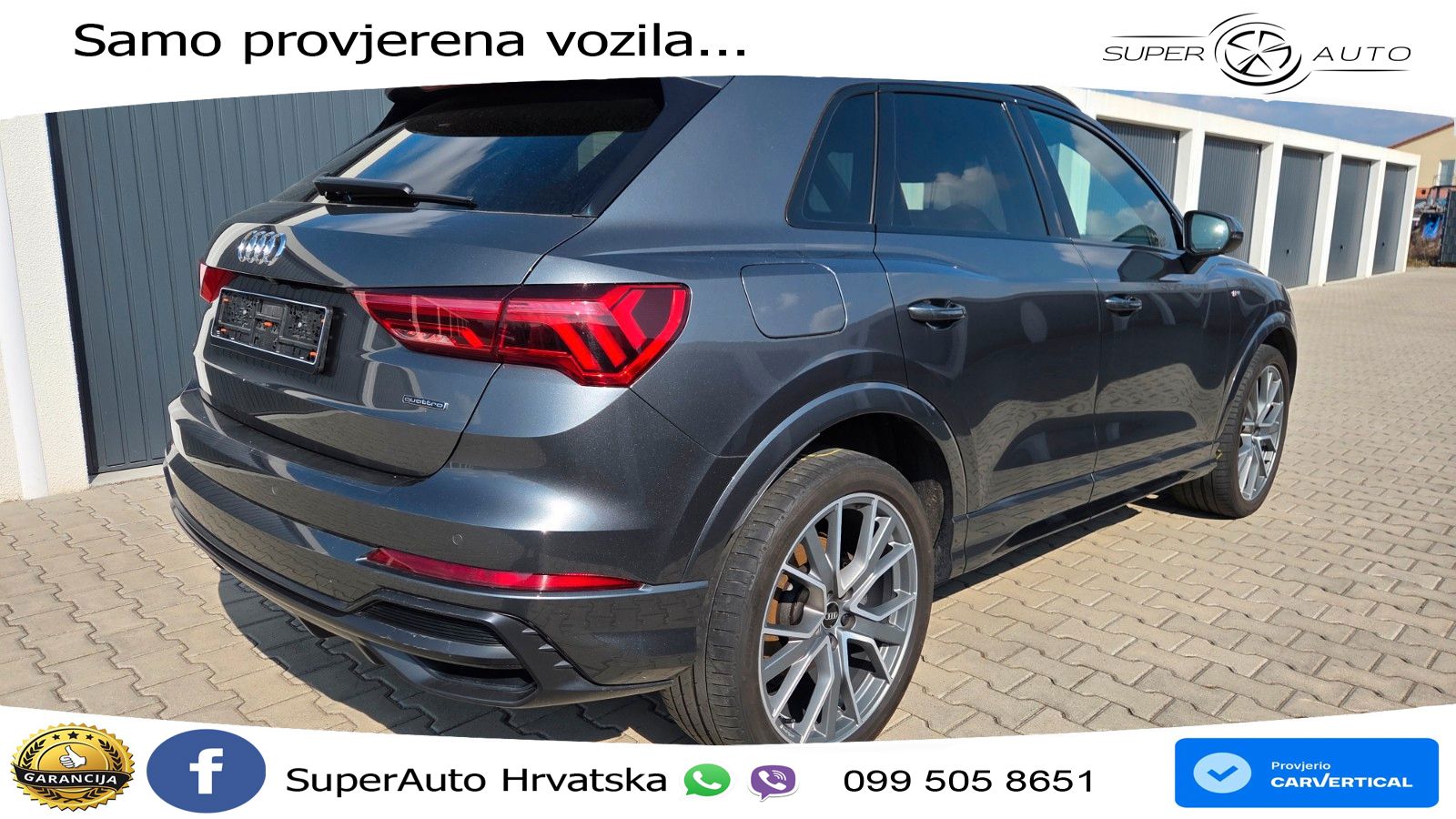 Audi Q3 40 TDI (200 KS) quattro S tronic S line MATRIX+GR SJED+KAM