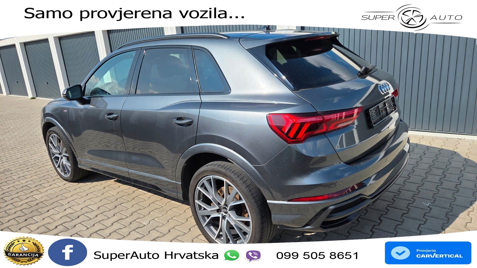 Audi Q3 40 TDI (200 KS) quattro S tronic S line MATRIX+GR SJED+KAM