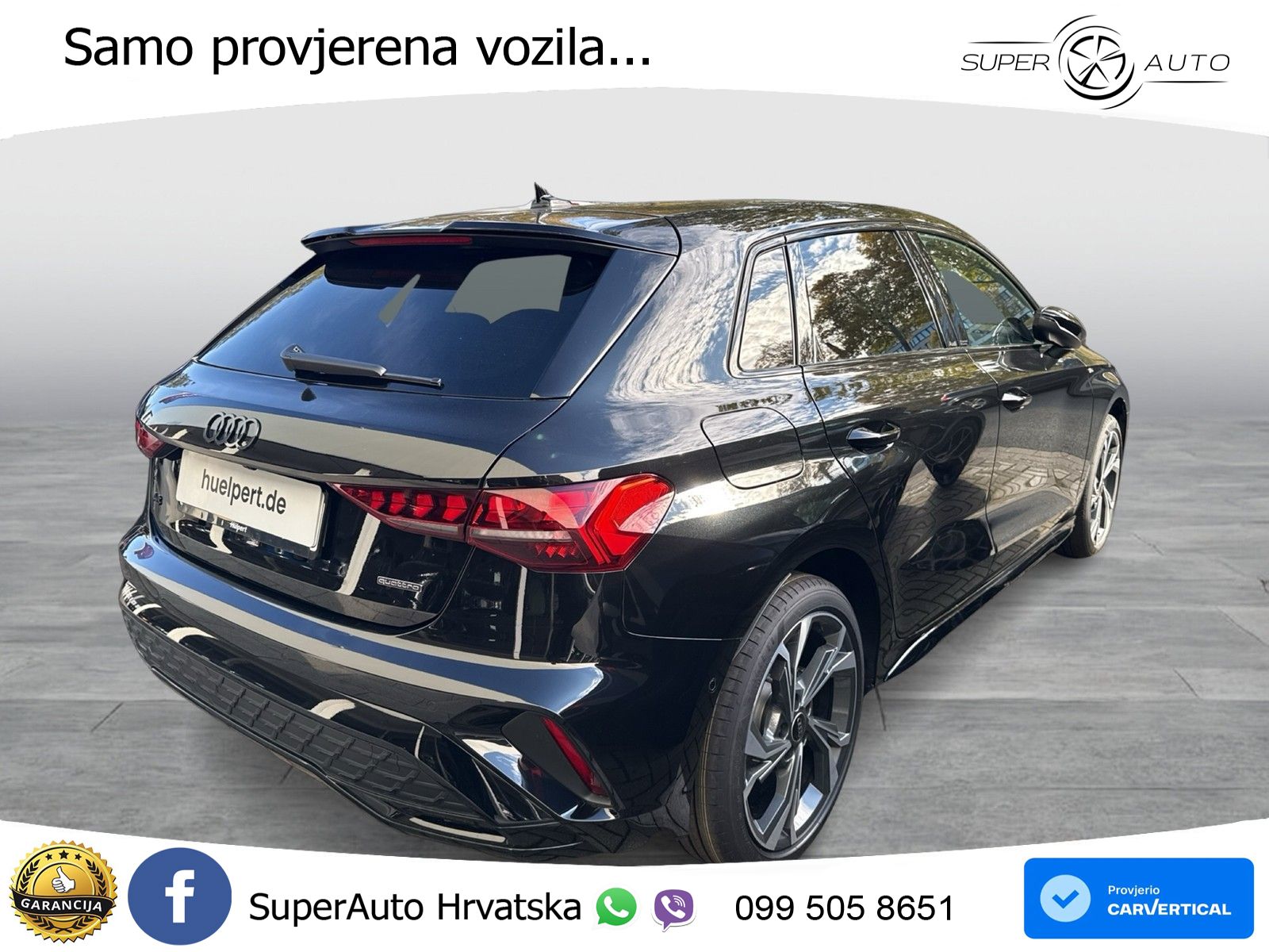 Audi A3 40 TFSI (204 KS) quattro S tronic S line LED+GR SJED+ACC