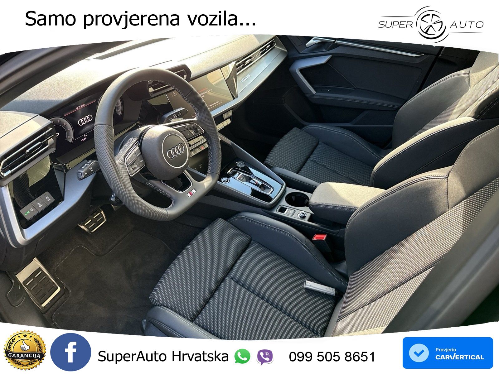Audi A3 40 TFSI (204 KS) quattro S tronic S line LED+GR SJED+ACC