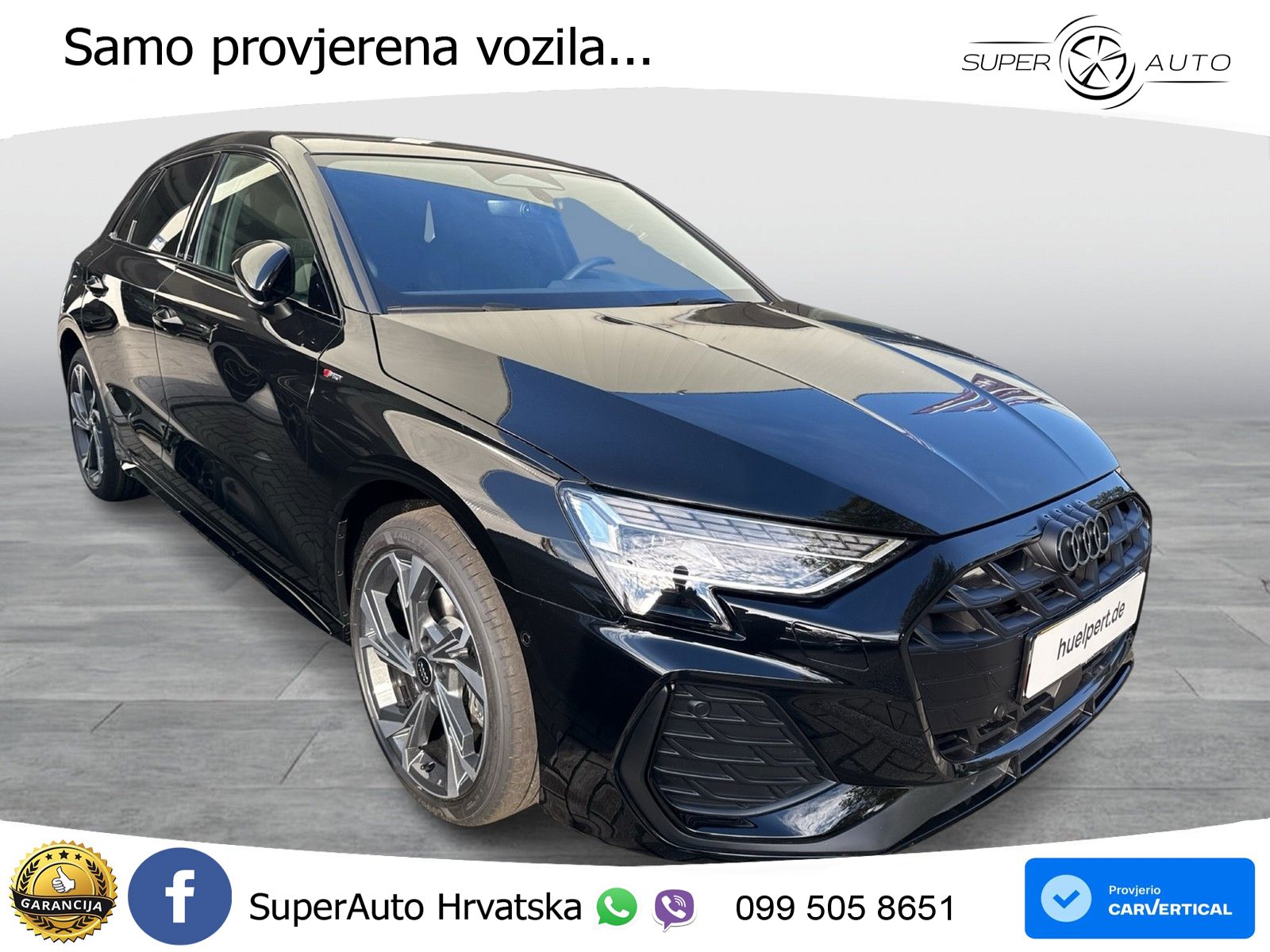 Audi A3 40 TFSI (204 KS) quattro S tronic S line LED+GR SJED+ACC