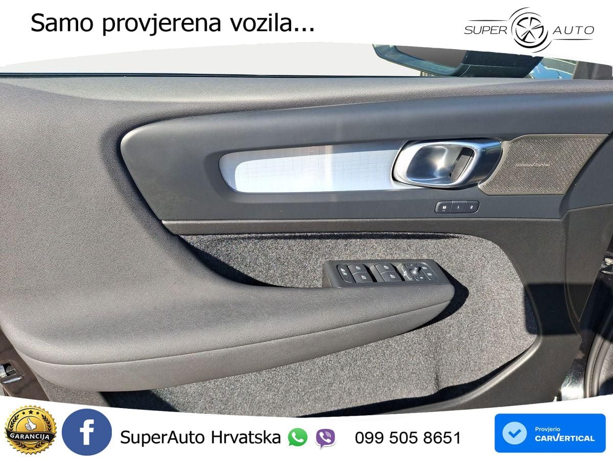 Volvo XC40 2.0 B3 163 KS Automatic ACC+GR SJED+360+PANO