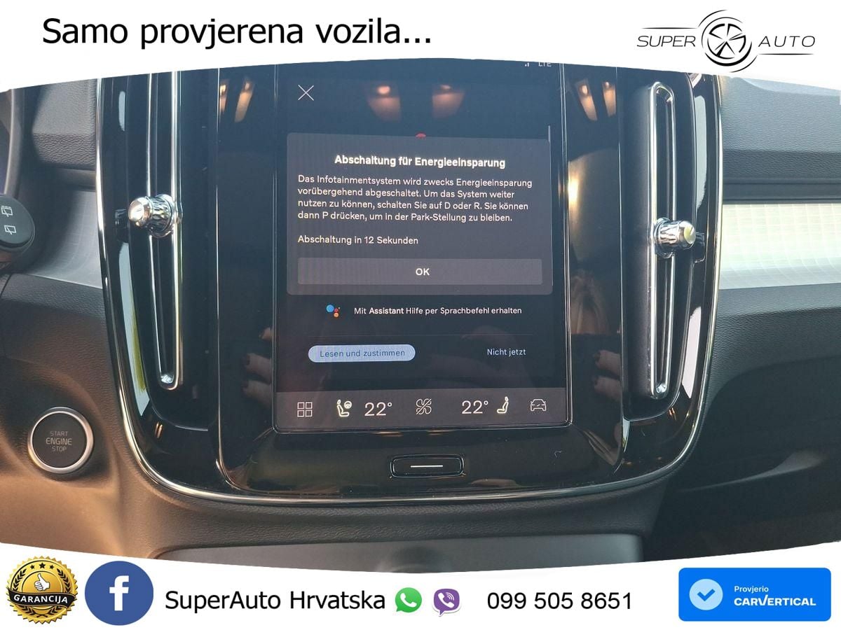 Volvo XC40 2.0 B3 163 KS Automatic ACC+GR SJED+360+PANO