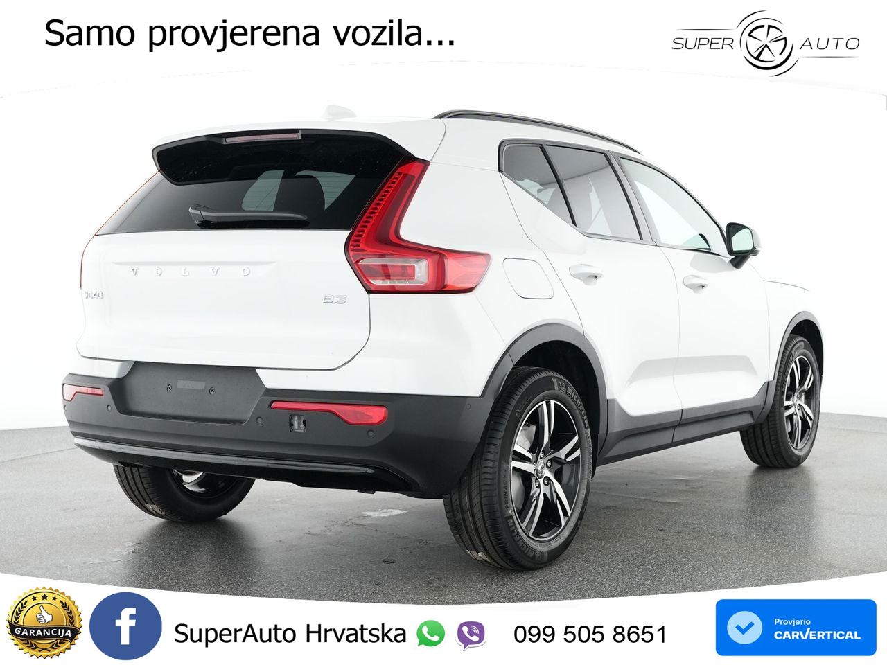 Volvo XC40 2.0 B3 163 KS Automatic LED+GR SJED+ACC
