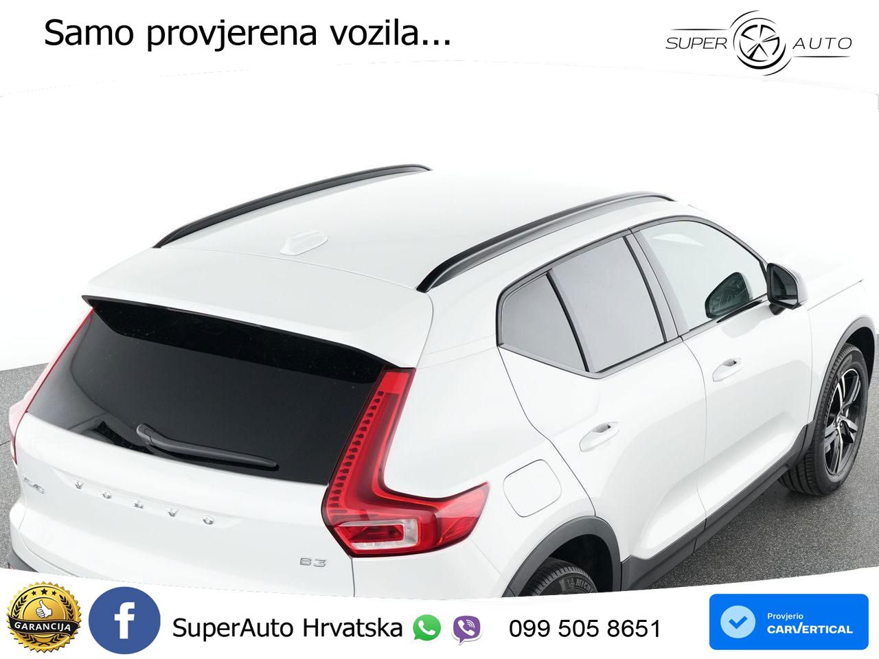 Volvo XC40 2.0 B3 163 KS Automatic LED+GR SJED+ACC