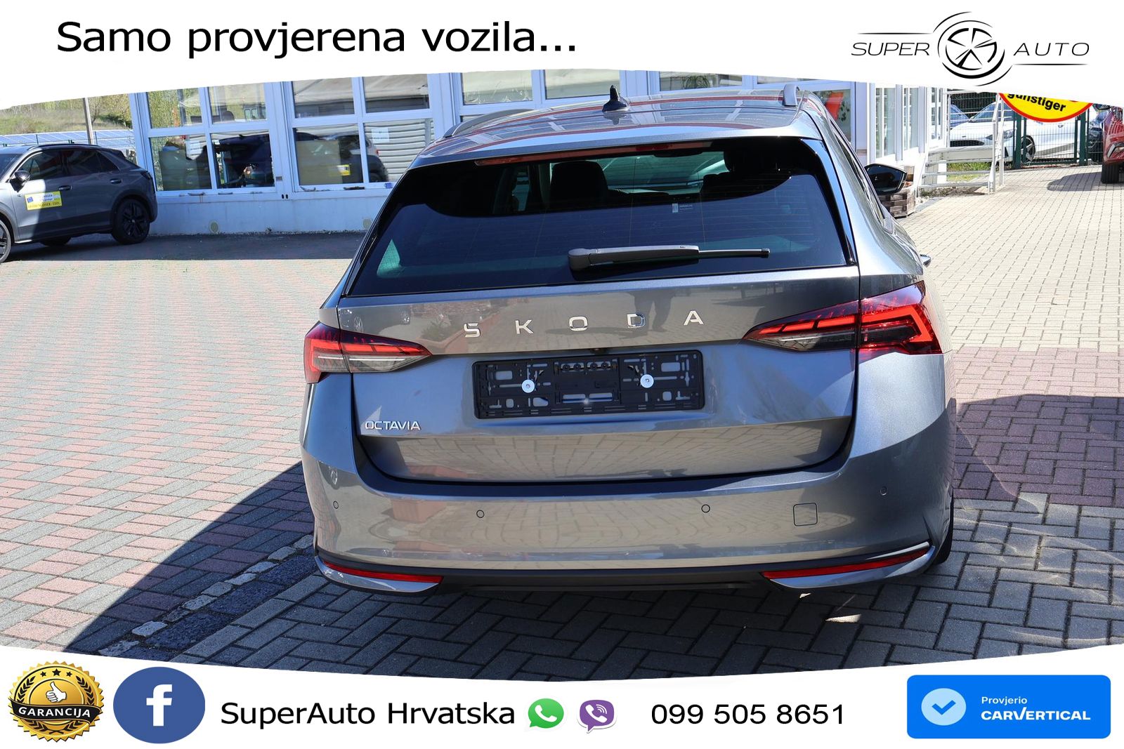 Škoda Octavia Combi 1.5 TSI (150 KS) LED+GR SJED+ACC