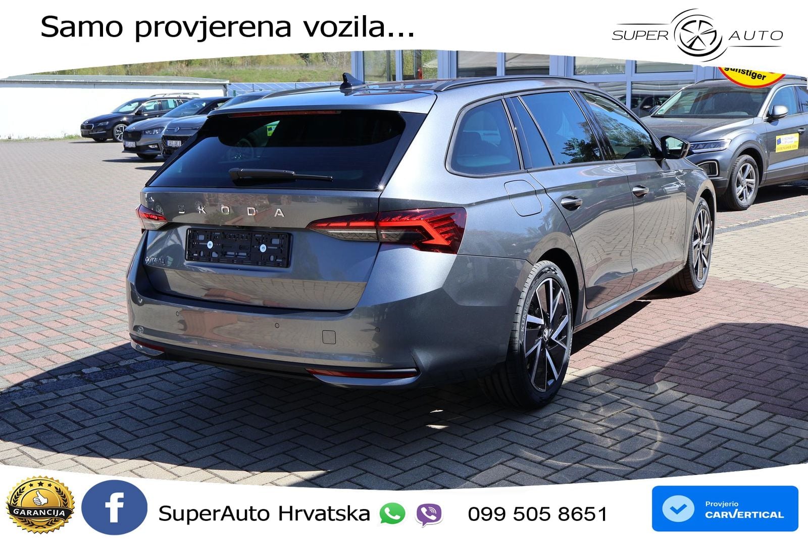 Škoda Octavia Combi 1.5 TSI (150 KS) LED+GR SJED+ACC