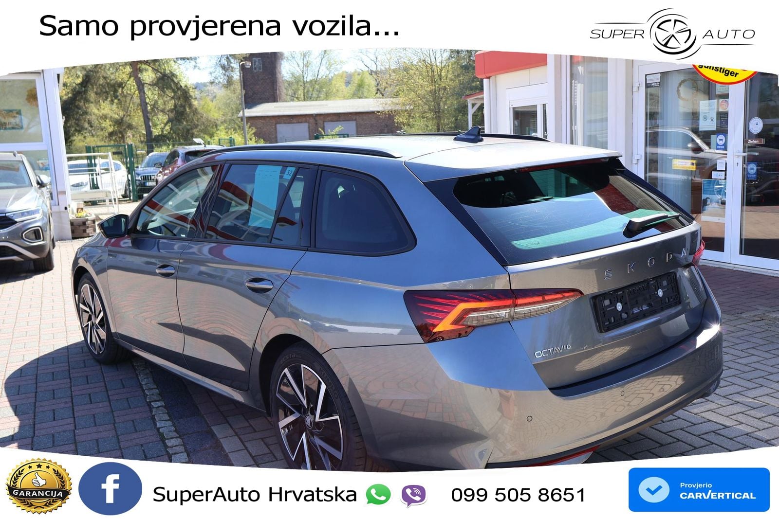 Škoda Octavia Combi 1.5 TSI (150 KS) LED+GR SJED+ACC